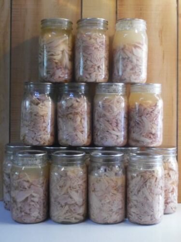 Home-Canned Chicken and Ways to Use It, Part 1